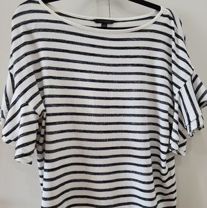 Banana Republic Ruffle Sleeve Top